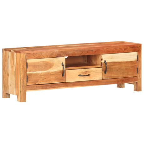 Tv Cabinet 116X30X40 Cm Solid Acacia Wood