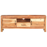 Tv Cabinet 116X30X40 Cm Solid Acacia Wood