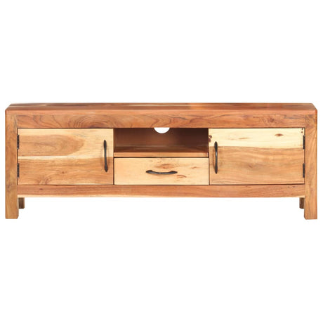 Tv Cabinet 116X30X40 Cm Solid Acacia Wood