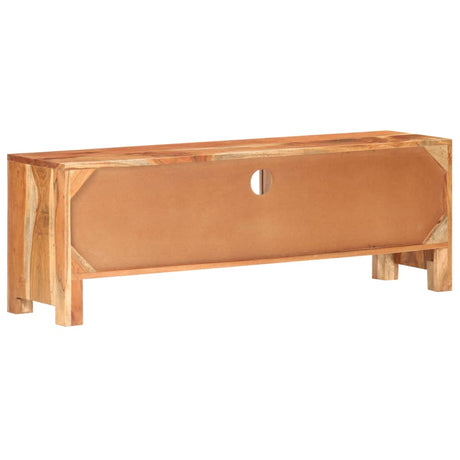 Tv Cabinet 116X30X40 Cm Solid Acacia Wood