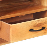 Tv Cabinet 116X30X40 Cm Solid Acacia Wood