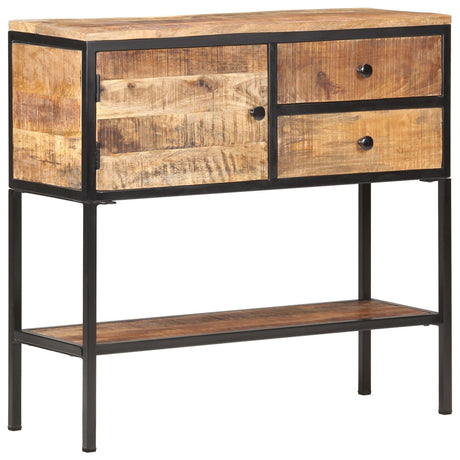 Sideboard 85X30X80 Cm Rough Mango Wood