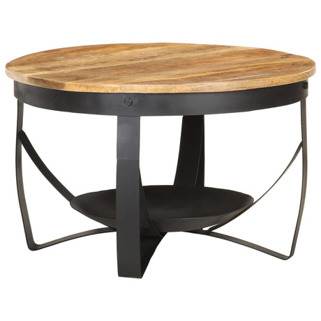 Coffee Table Solid Rough Mango Wood