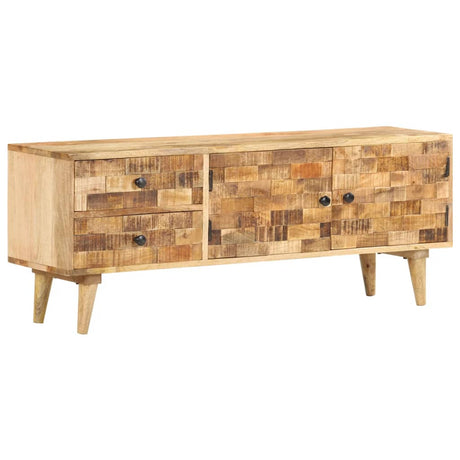 Tv Cabinet Solid Mango Wood
