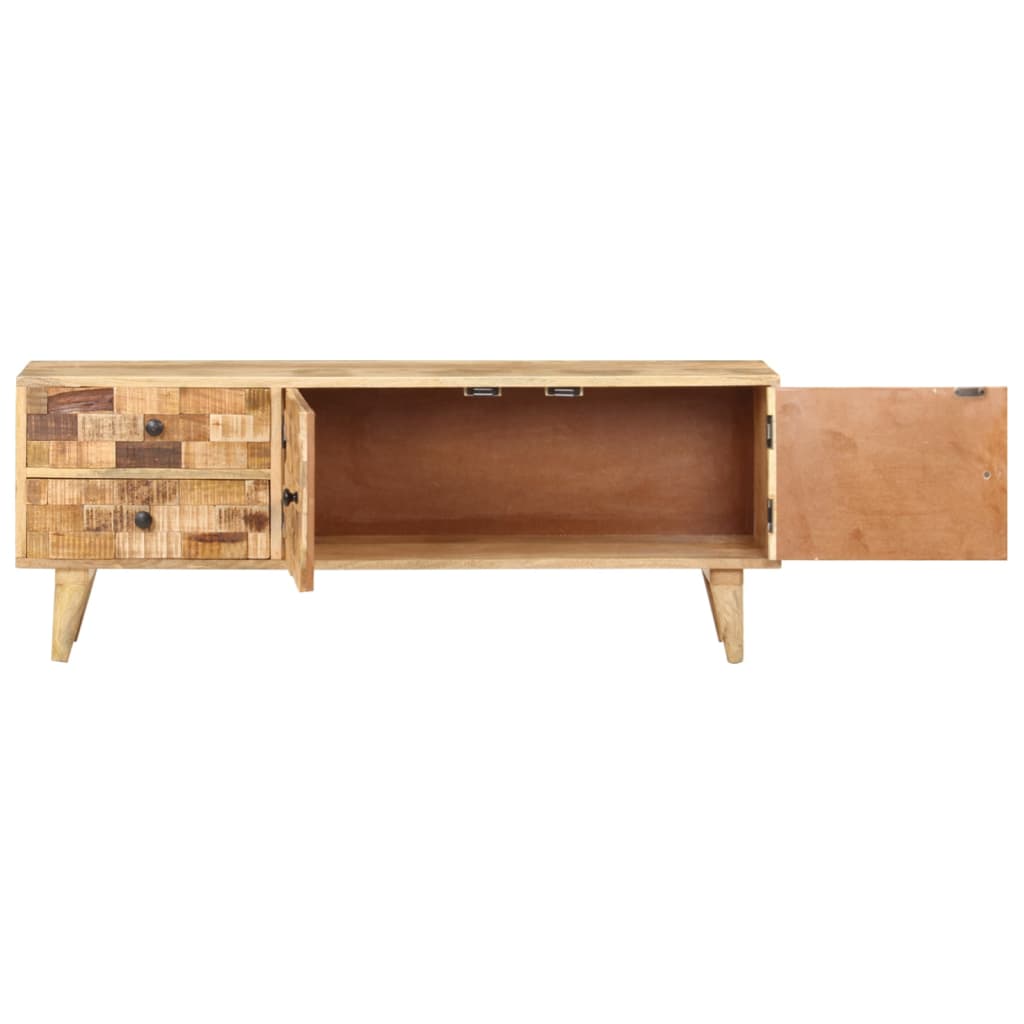 Tv Cabinet Solid Mango Wood