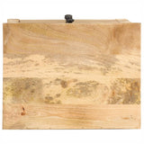 Bedside Cabinet 45X35X60 Cm Solid Mango Wood