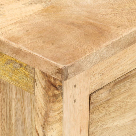 Bedside Cabinet 45X35X60 Cm Solid Mango Wood