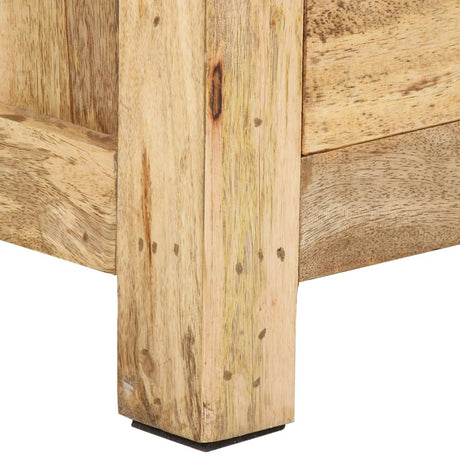 Bedside Cabinet 45X35X60 Cm Solid Mango Wood
