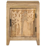 Bedside Cabinet 40X30X50 Cm Solid Mango Wood