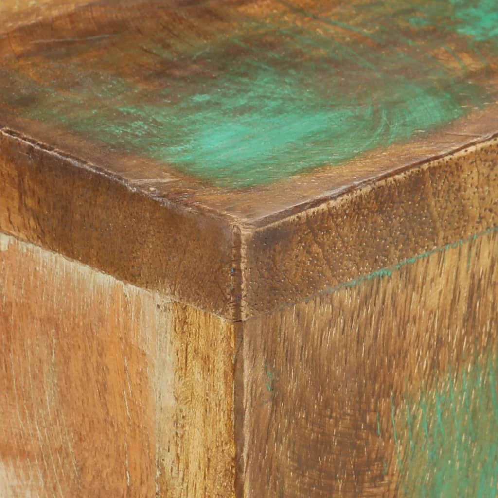 Console Table 120X30X75 Cm Solid Reclaimed Wood