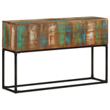 Console Table 120X30X75 Cm Solid Reclaimed Wood
