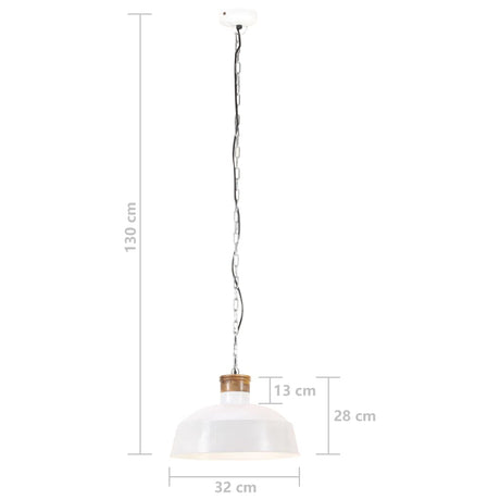 Industrial Hanging Lamp 32 Cm E27