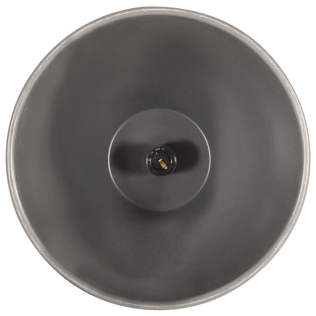 Industrial Hanging Lamp Iron & Solid Wood E27