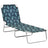 Folding Sun Lounger Powder-Coated Steel