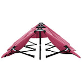 Two Person Folding Sun Lounger Steel