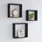 Wall Cube Shelves 3 Pcs Mdf