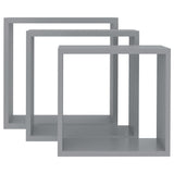 Wall Cube Shelves 3 Pcs Mdf
