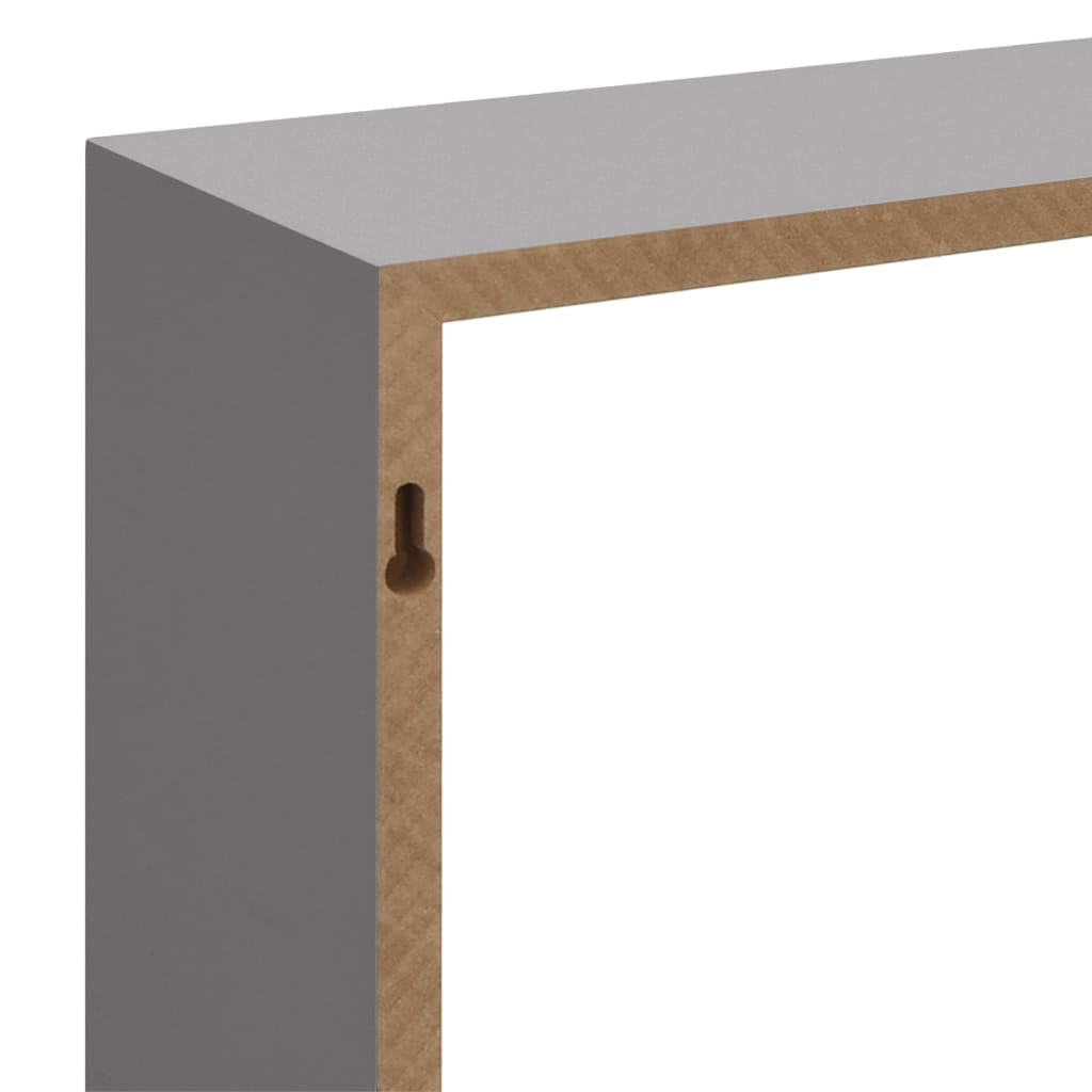 Wall Cube Shelves 3 Pcs Mdf