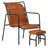Relaxing Armchair With A Footrest Real Leather