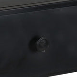 Book Cabinet 80X35X1 Rough Mango Wood & Iron