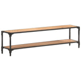 Tv Cabinet 150X30X Solid Wood Reclaimed
