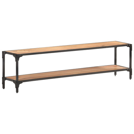 Tv Cabinet 150X30X Solid Wood Reclaimed