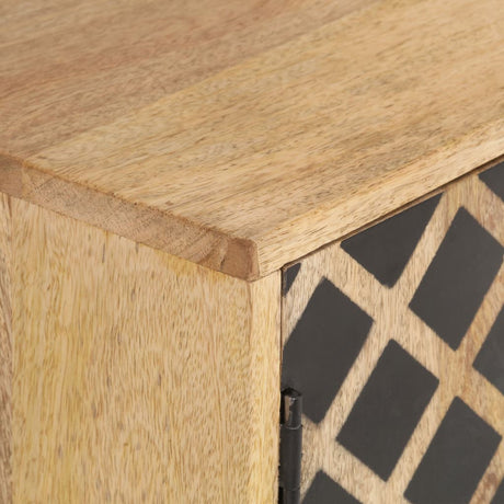 Sideboard 118X35X75 Cm Solid Mango Wood