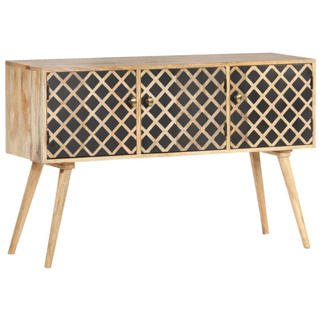 Sideboard 118X35X75 Cm Solid Mango Wood