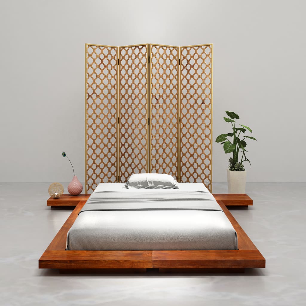 Japanese Futon Bed Frame Without Mattress Solid Wood