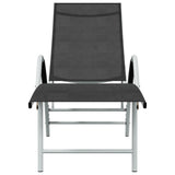 Sun Lounger Textilene And Aluminium