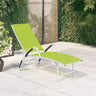 Sun Lounger Textilene And Aluminium