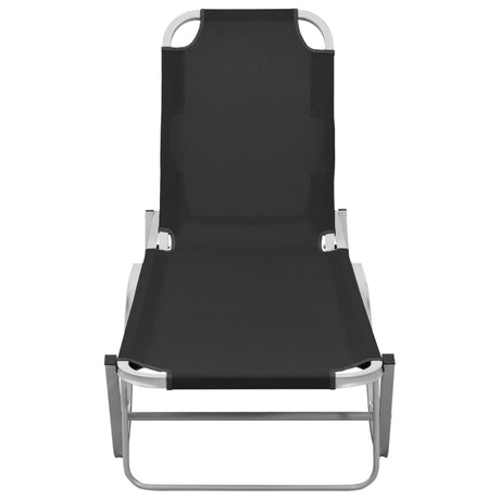 Sun Lounger Aluminium And Textilene
