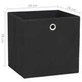 Storage Boxes 4 Pcs Non-Woven Fabric 28X28X28 Cm
