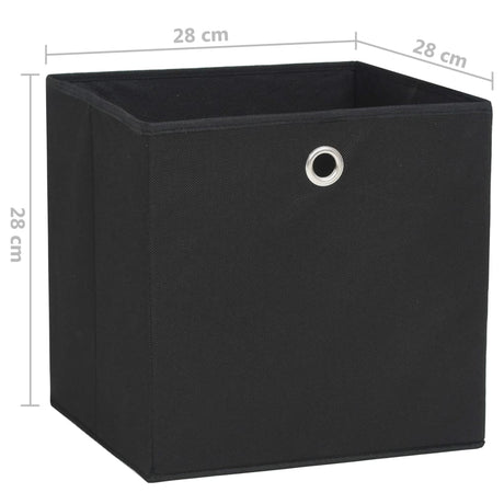 Storage Boxes 4 Pcs Non-Woven Fabric 28X28X28 Cm