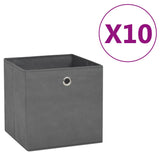 Storage Boxes 4 Pcs Non-Woven Fabric 28X28X28 Cm