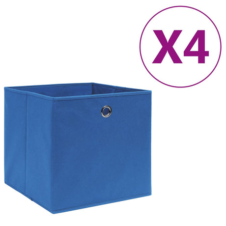 Storage Boxes 4 Pcs Non-Woven Fabric 28X28X28 Cm