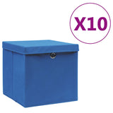 Storage Boxes 4 Pcs Non-Woven Fabric 28X28X28 Cm