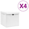 Storage Boxes 4 Pcs Non-Woven Fabric 28X28X28 Cm