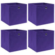 Storage Boxes 4 Pcs Non-Woven Fabric 28X28X28 Cm