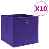 Storage Boxes 4 Pcs Non-Woven Fabric 28X28X28 Cm
