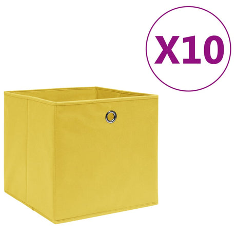 Storage Boxes 4 Pcs Non-Woven Fabric 28X28X28 Cm