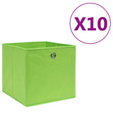 Storage Boxes 4 Pcs Non-Woven Fabric 28X28X28 Cm
