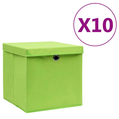 Storage Boxes 4 Pcs Non-Woven Fabric 28X28X28 Cm