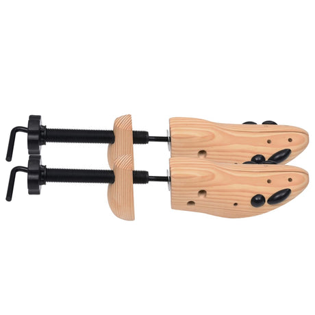 Shoe Trees 2 Pairs Size Solid Pine Wood