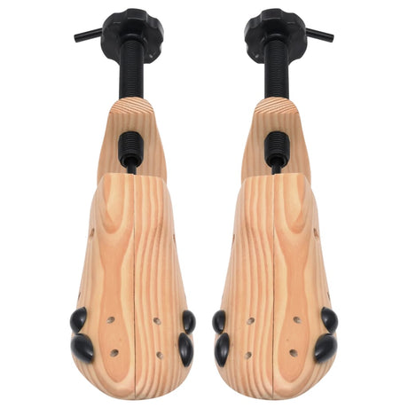 Shoe Trees 2 Pairs Size Solid Pine Wood