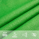 Sunshade Sail 160 g/m² Light Green 3x3 m HDPE