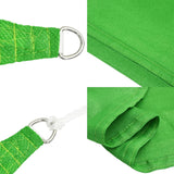 Sunshade Sail 160 g/m² Light Green 3x3 m HDPE