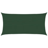 Sunshade Sail 160 g/m² Dark Green 3x6 m HDPE