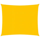 Sunshade Sail 160 g/m² Square Yellow 5x5 m HDPE