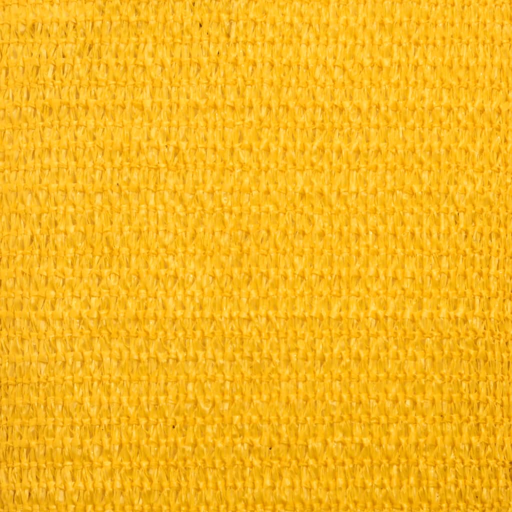 Sunshade Sail 160 g/m² Yellow 3x4.5 m HDPE